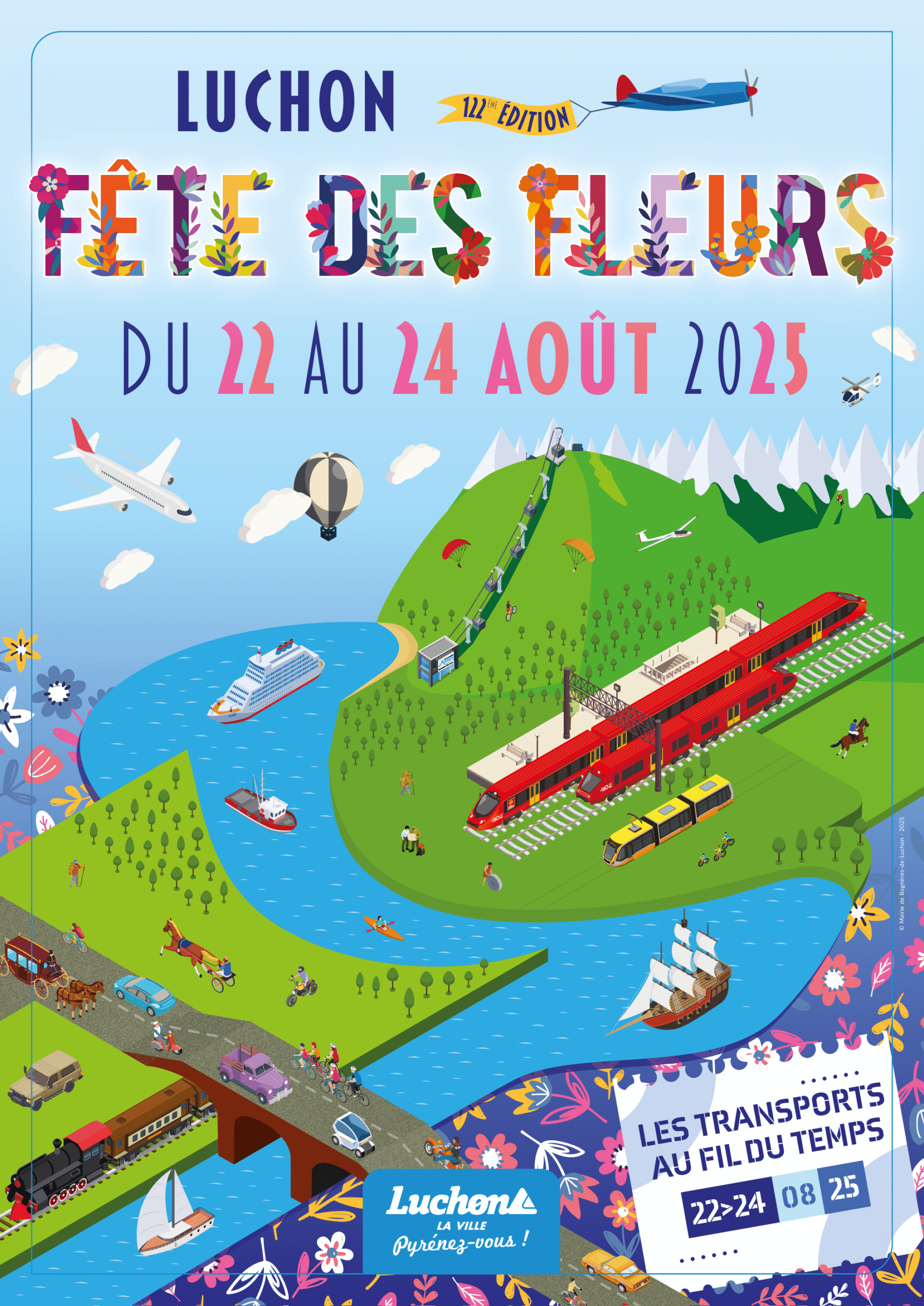 fete des fleurs luchons 2025 batucada samba garona haute garonne
