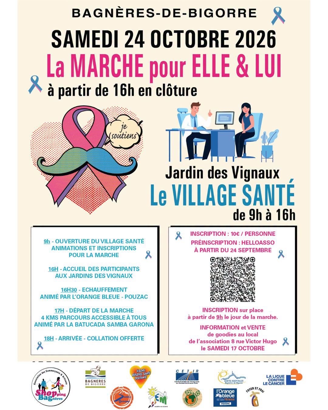 Animation de la marche pour elle & lui
